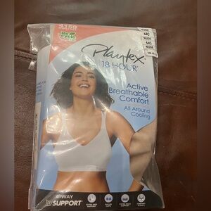 NIP Playtex Wirefree 18 Hour- Nude 44C